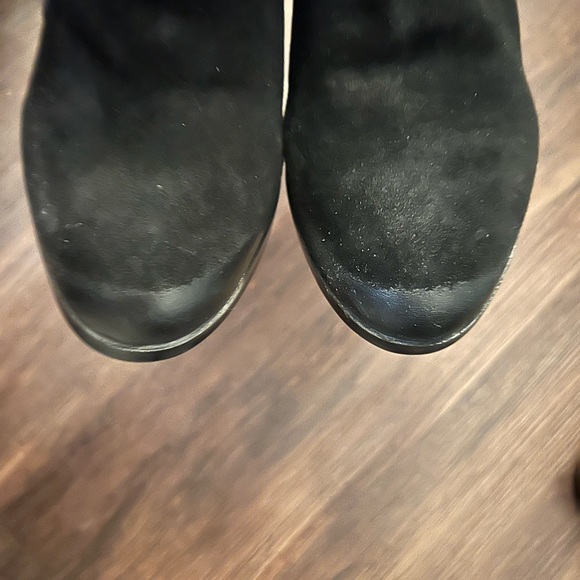 SAM EDLEMAN LEATHER BUCKLE ANKLE BOOTIES SIZE 10 - Picture 12 of 16